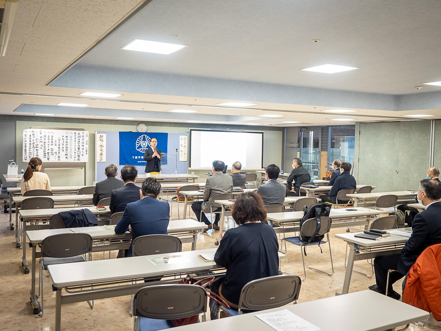 第852回 MS 講師：波佐間 清 氏（下関市社会福祉協議会 会長）／テーマ：「出会い・感動・夢への挑戦」私の教育